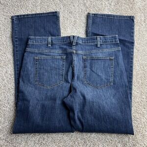 Duluth Trading Co Jeans Womens 14 X 31 Medium Wash Blue Relaxed Bootcut Denim